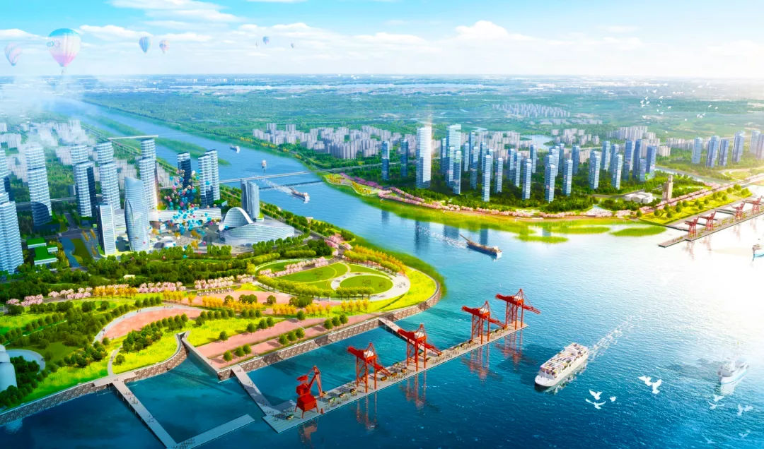 北滨江运河景观